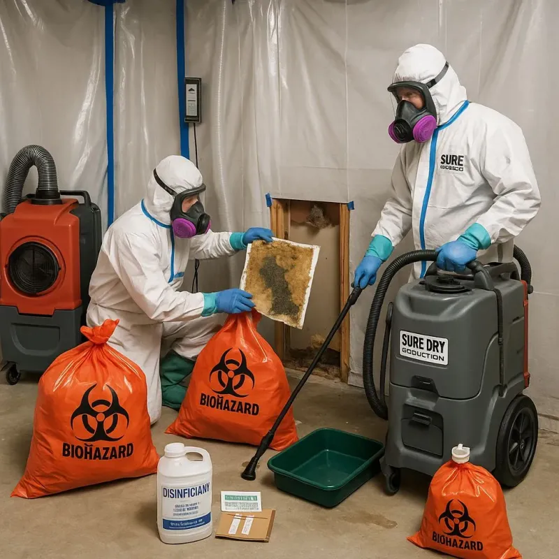 Contaminated Water Handling Protocols process in Ludington, MI