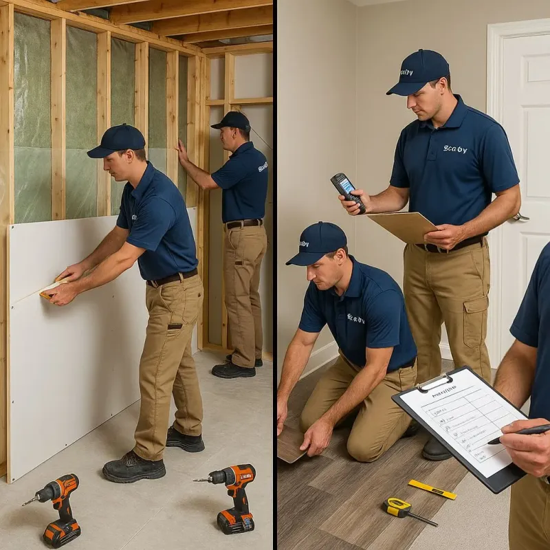 Repairs and Reconstruction process in Ludington, MI
